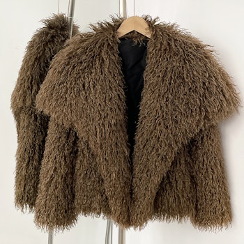 PAOLA FAKE FUR COCOA