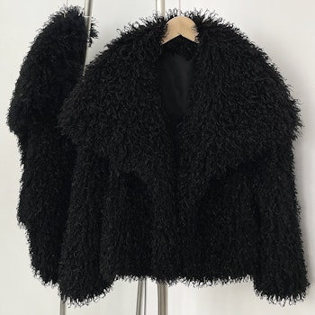 PAOLA FAKE FUR BLACK
