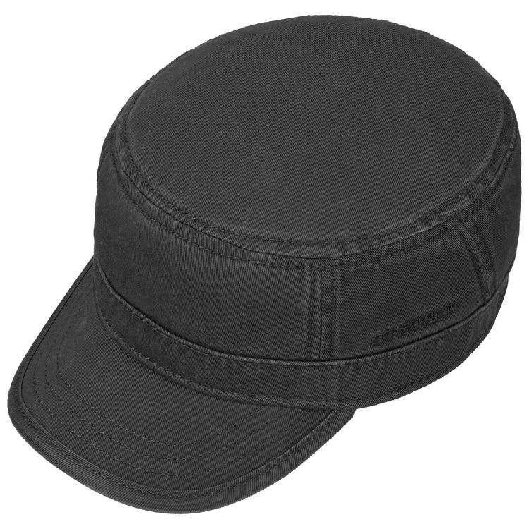 Keps Army Sun Protection Black - Stetson