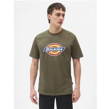 T-Shirt ICON logo Military Green - Dickies