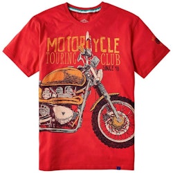 T-shirt Motorcykle Club Red - Joe Browns