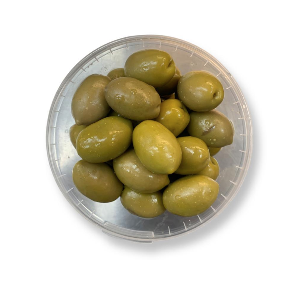 Stora gröna oliver