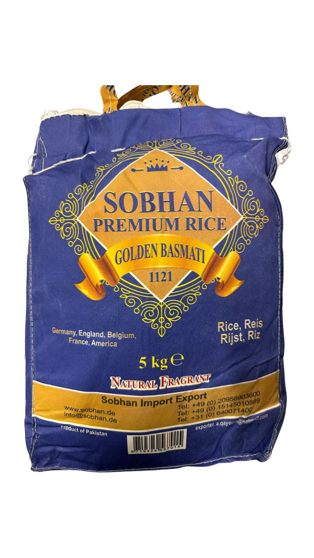 Basmati ris Sobhan - 5 Kg