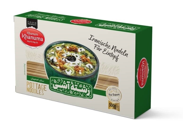 Äkta iranska soppnudlar/ Khanuma