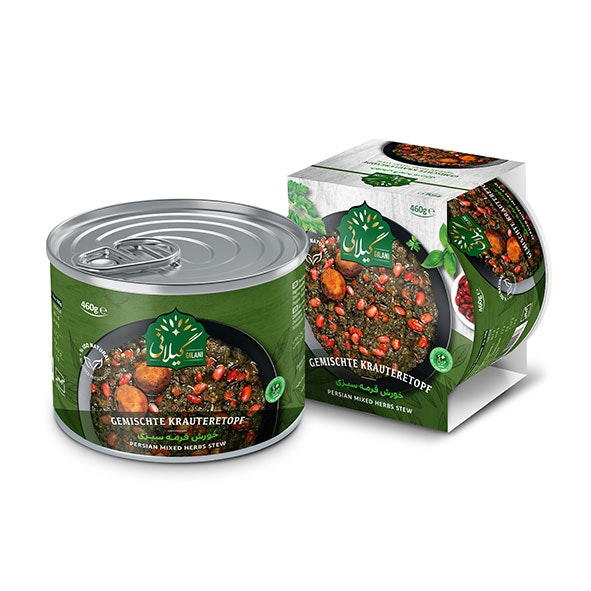 Gorme sabzi med bönor-Gilani