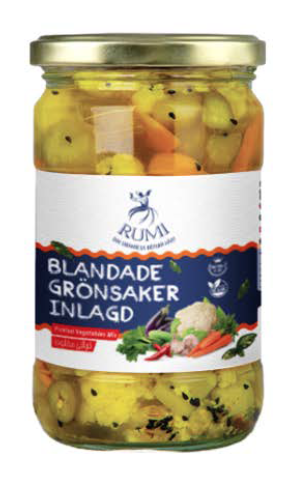 Inlagda grönsaker Rumi - 660 g