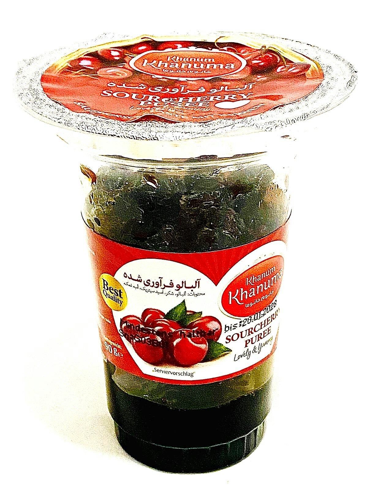Sura körsbär 90 gram - Albalo Khanumma