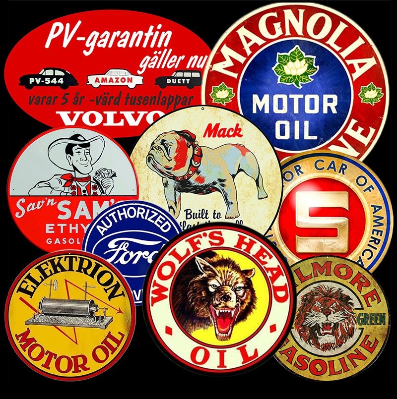 Garageskyltar