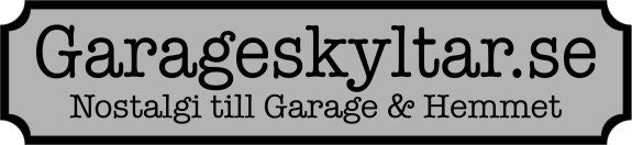 Garageskyltar