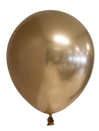 BALLOONS 12" MIRROR GOLD 6-P