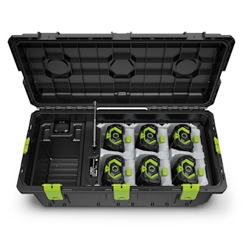 EGO Mobil laddningsbox för 6 batterier utan laddare