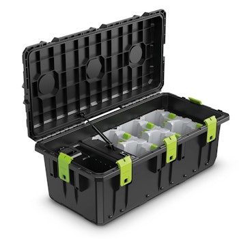 EGO Mobil laddningsbox för 6 batterier utan laddare