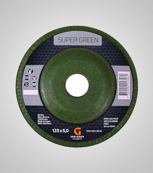 Sliprondell - Super Green - 125mm