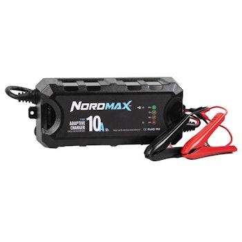 Nordmax 7-stegs adaptiv batteriladdare 10A