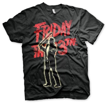 FRIDAY THE 13TH: Jason Voorhees T-shirt (black)