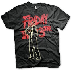 FRIDAY THE 13TH: Jason Voorhees T-shirt (black)
