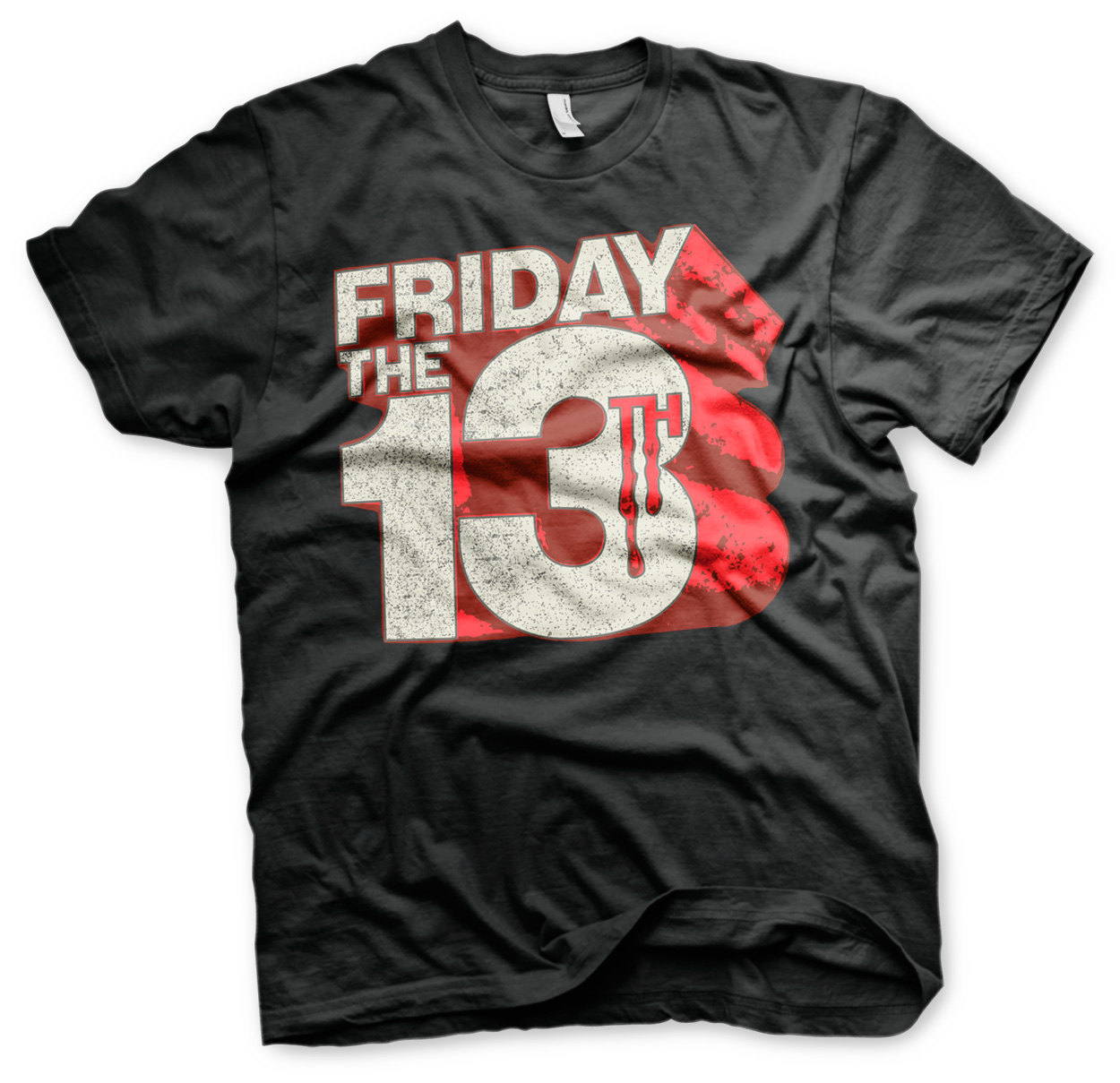 FRIDAY THE 13TH: Block Logo T-shirt (black)