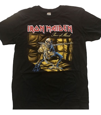 IRON MAIDEN: Piece Of Mind T-shirt (black)