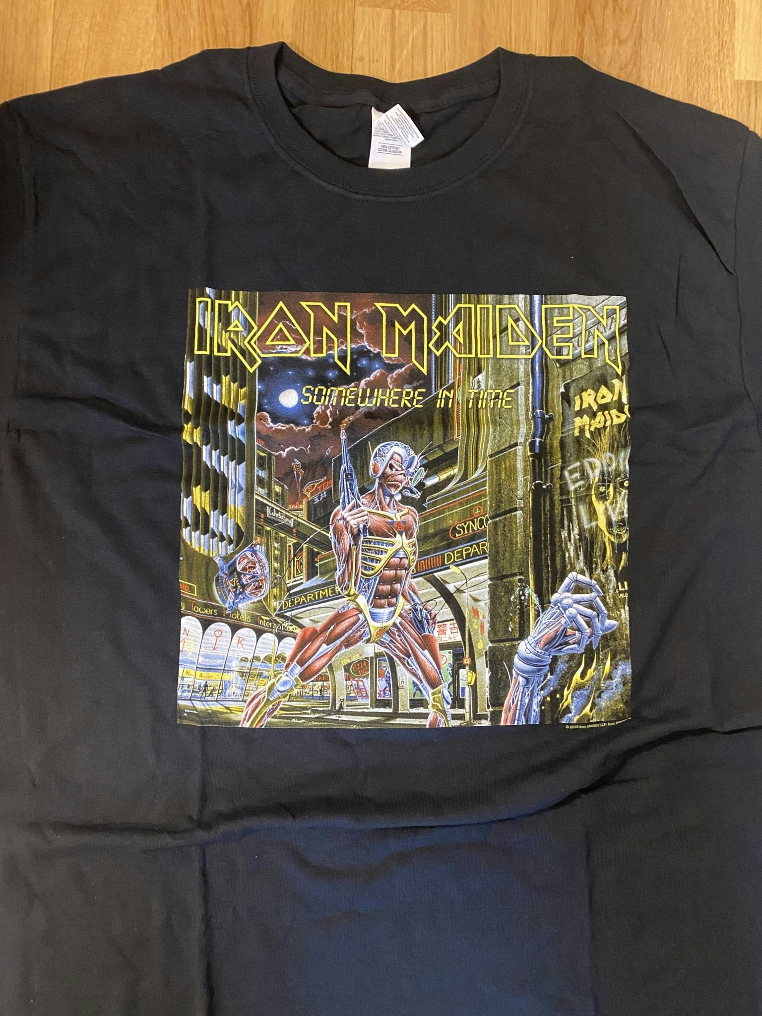 IRON MAIDEN: Somewhere In Time Box T-shirt (black)