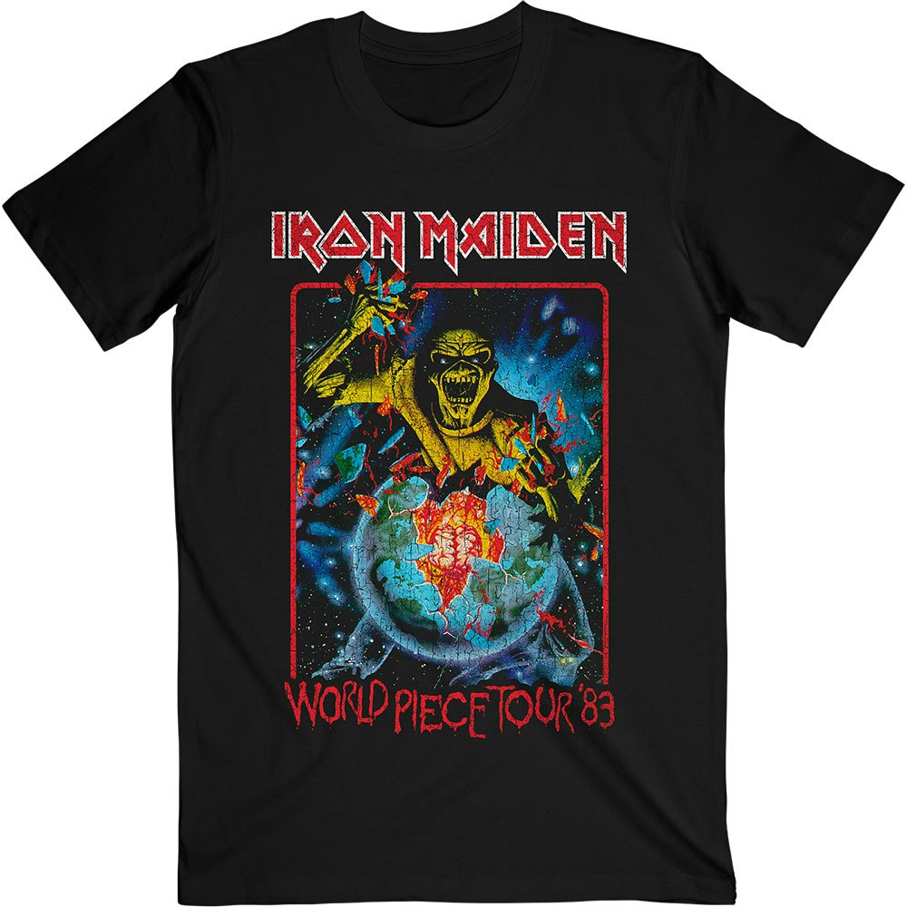 IRON MAIDEN: World Piece Tour ´83 T-shirt (black)