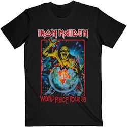 IRON MAIDEN: World Piece Tour ´83 T-shirt (black)