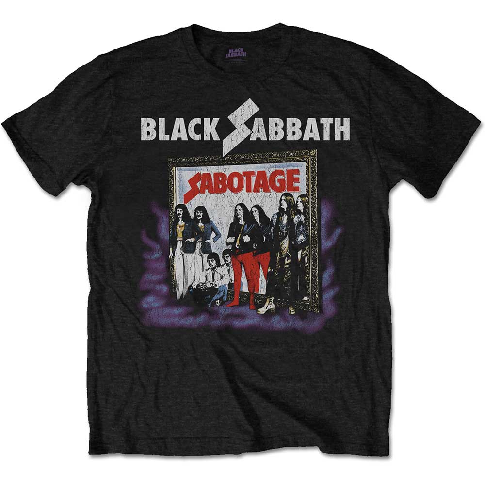 BLACK SABBATH: Sabotage T-shirt (black)