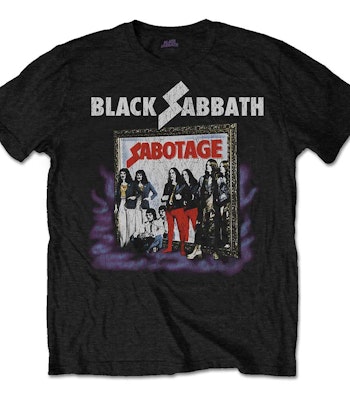 BLACK SABBATH: Sabotage T-shirt (black)