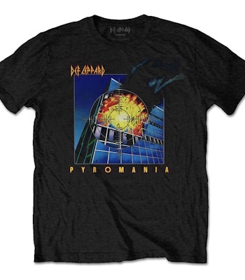 DEF LEPPARD: Pyromania T-shirt (black)