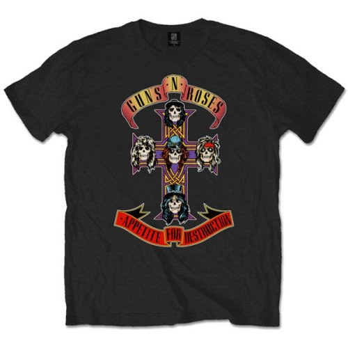 GUNS N´ROSES: Appetite for Destruction T-shirt (black)