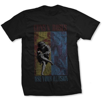 GUNS N' ROSES: Use Your Illusion T-shirt (black)