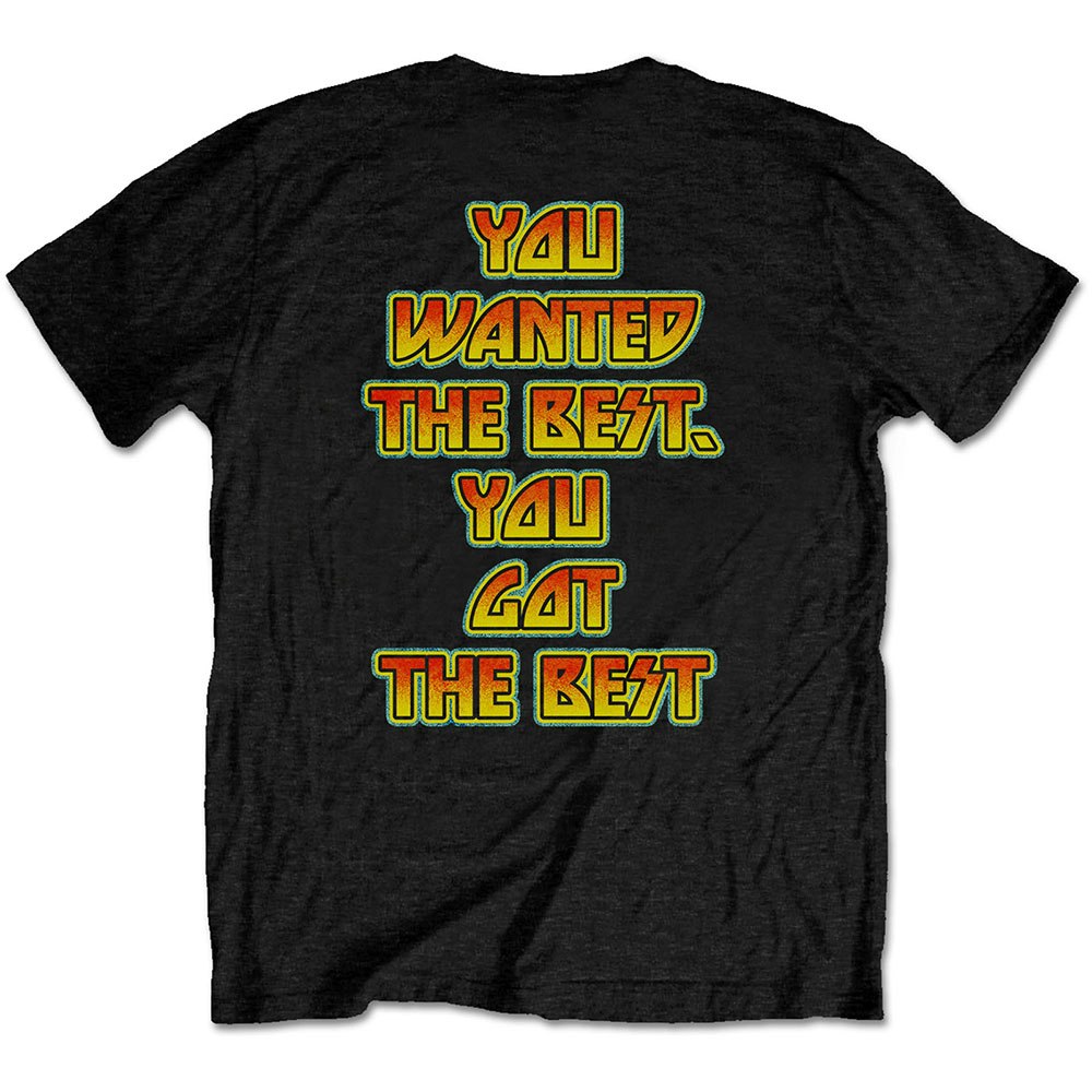 KISS: You Wanted The Best (Back Print) T-shirt (black)