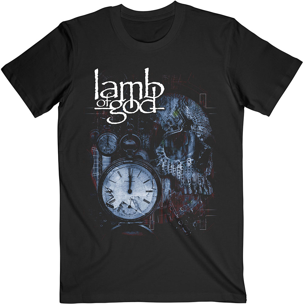LAMB OF GOD: Circuitry Skull Recolor T-shirt (black)