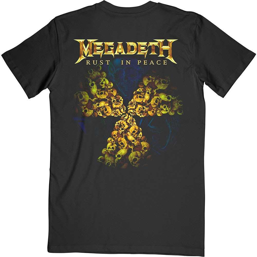 MEGADETH: Rust In Peace 30th Anniversary (Back Print) T-shirt (black)