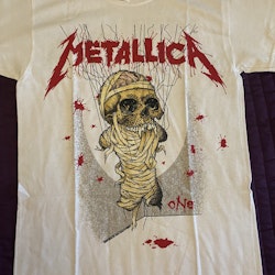 METALLICA: One Landmine (Back Print) T-shirt (white)