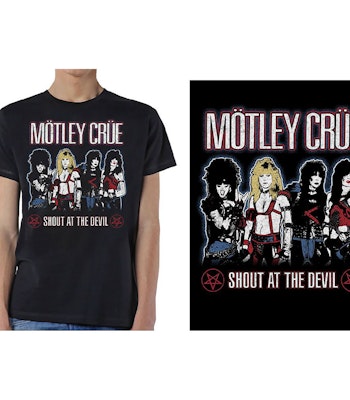 MÖTLEY CRUE: Shout at the Devil T-shirt (black)