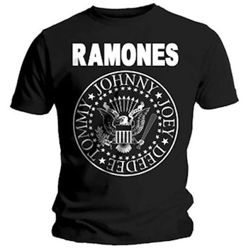 RAMONES: Presidential Seal T-shirt (black)