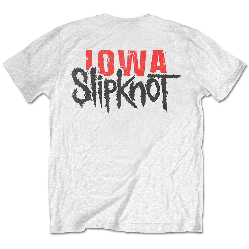 SLIPKNOT: Iowa Goat Shadow (Back Print) T-shirt (white)