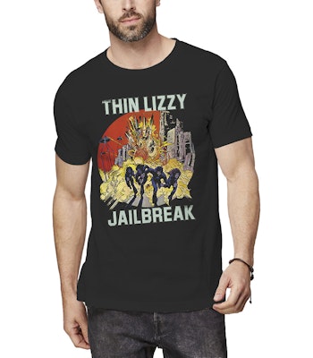 THIN LIZZY: Jailbreak Explosion T-shirt (black)
