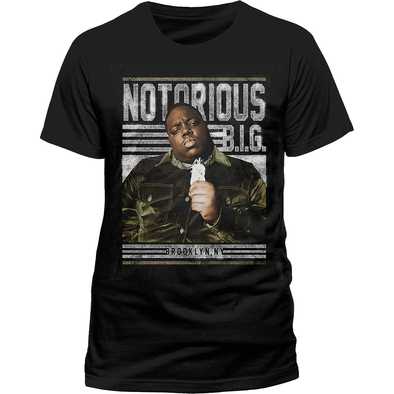 NOTORIOUS B.I.G.: Chain T-shirt (black)