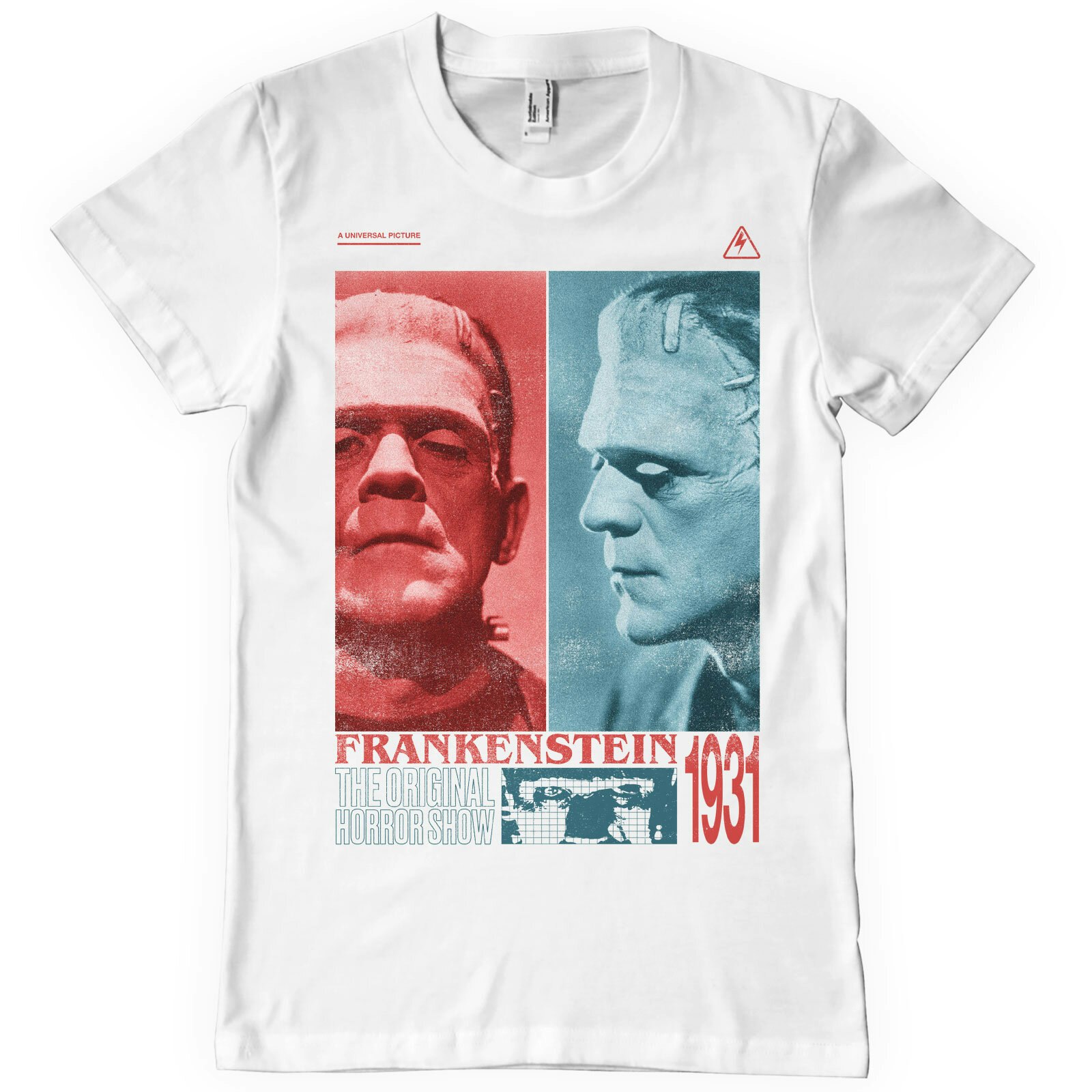 FRANKENSTEIN: Horror Show T-Shirt (white)