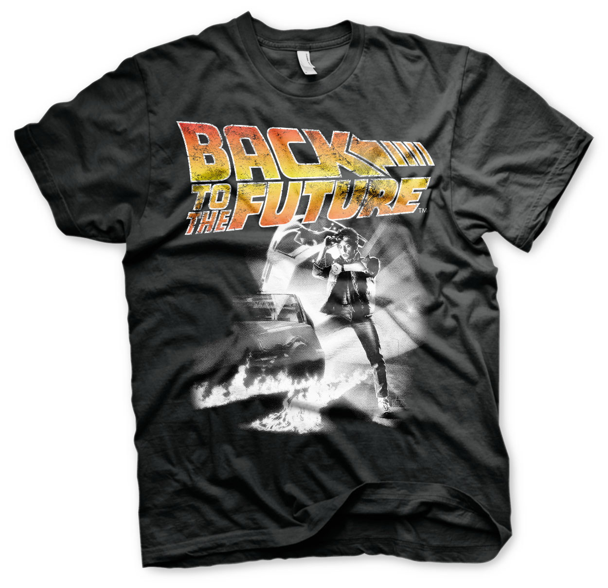 BACK TO THE FUTURE: Poster T-Shirt (Black)