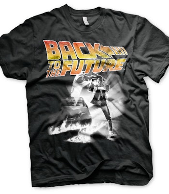 BACK TO THE FUTURE: Poster T-Shirt (Black)