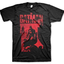 BATMAN: The Batman Sketch City T-Shirt (Black)