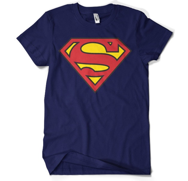 SUPERMAN: Shield T-Shirt (Navy)