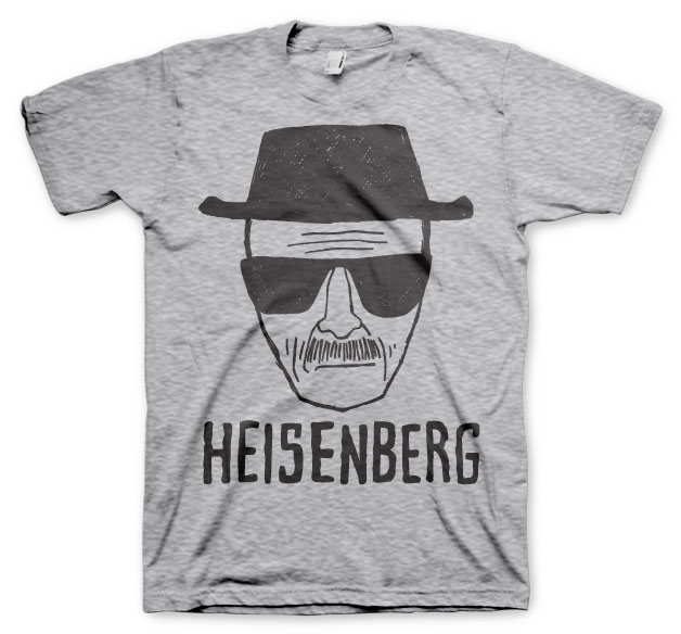 BREAKING BAD: Heisenberg Sketch T-Shirt (H.Grey)