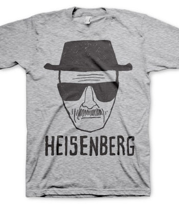 BREAKING BAD: Heisenberg Sketch T-Shirt (H.Grey)