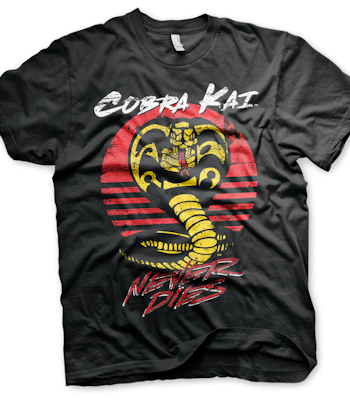 COBRA KAI: Never Dies T-Shirt (black)