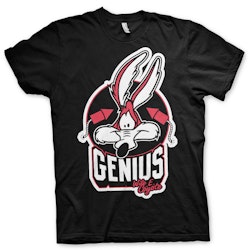 LOONEY TUNES / WILE E. COYOTE: Genius T-Shirt (Black)