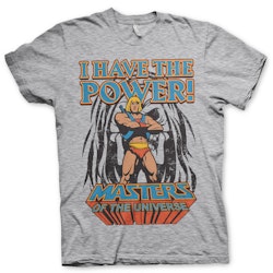 MASTERS OF THE UNIVERSE: I Have The Power T-Shirt (H.Grey)