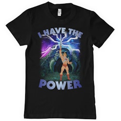 MASTERS OF THE UNIVERSE: I Have The Power v.2 T-Shirt (Black)